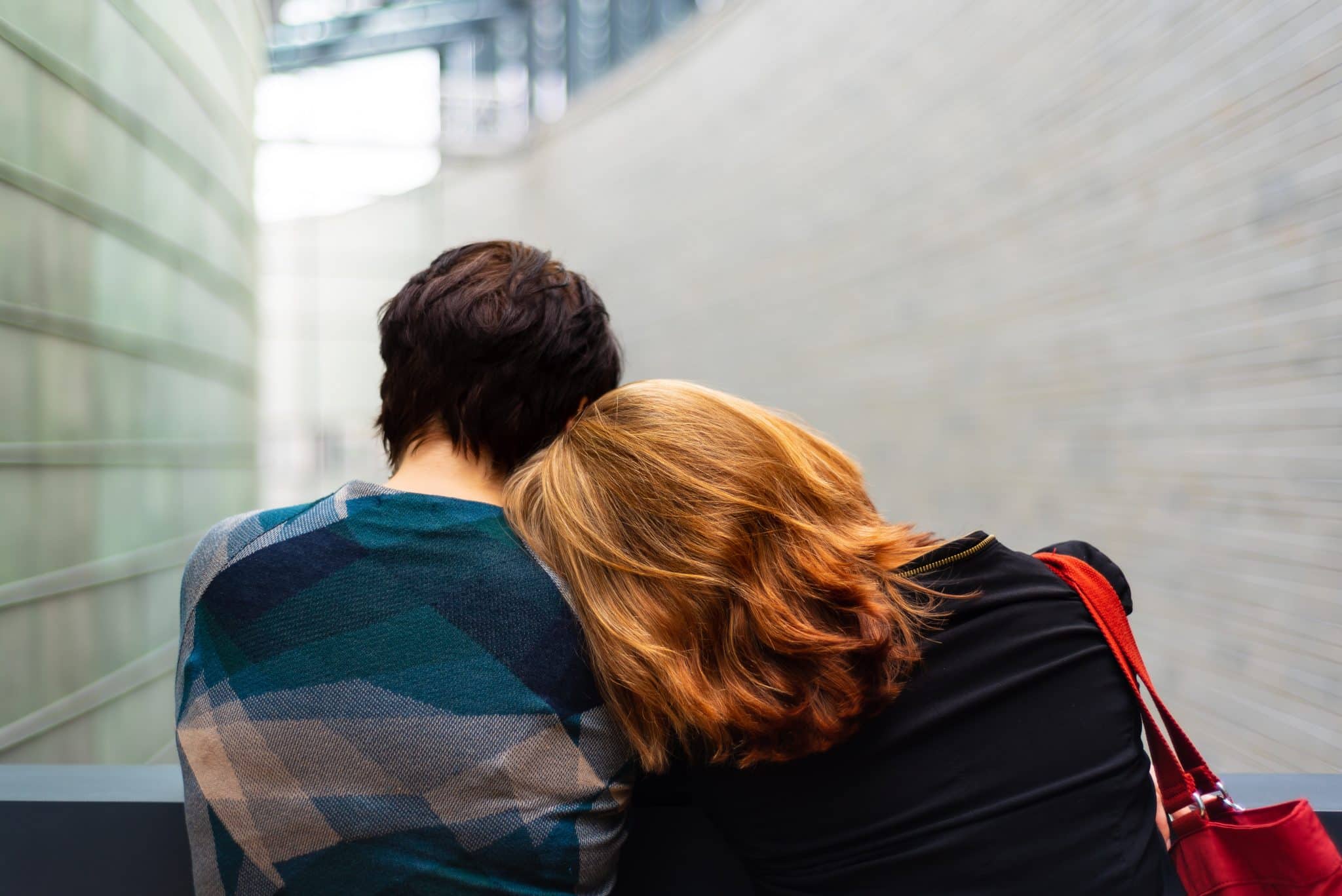 Eating disorders awareness week rehab centre and support Person giving support to a loved one in a rehab centr during their recovery