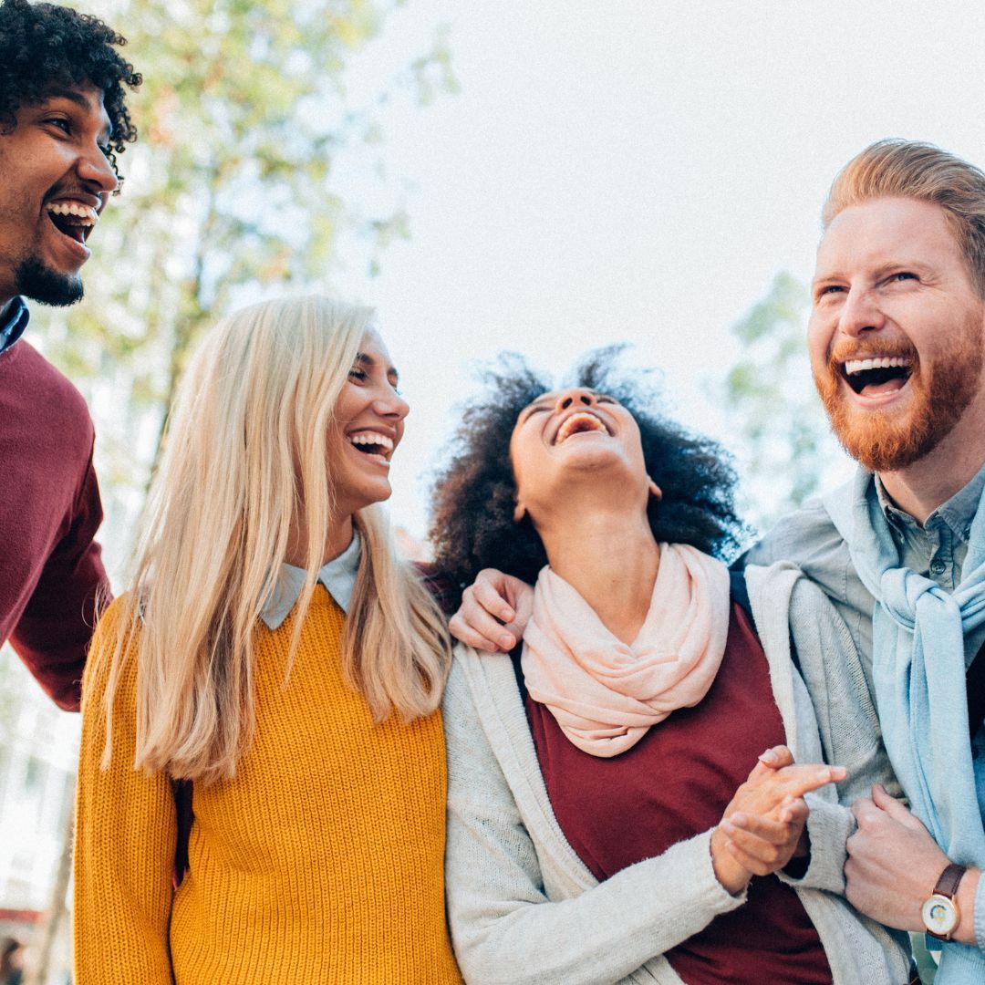 Laughing Gas Laughing gas - friends laughing