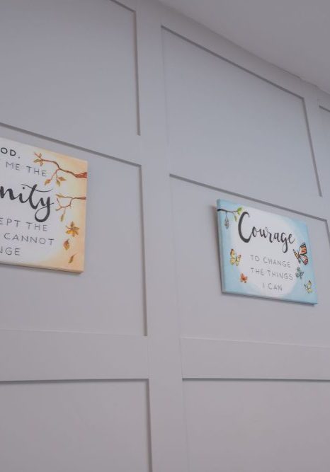 The butterfly room at New Leaf Recovery: drug and alcohol addiction rehab near Belfast